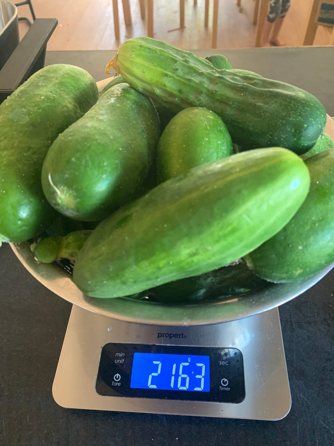 Too many cucumbers